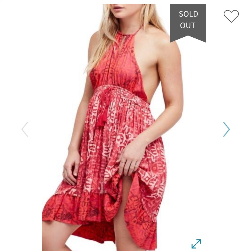 Free people Beach day mini dress NWT